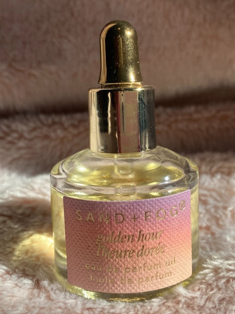SAND + FOG "Golden Hour" Eau de Parfum Oil Dropper, 10 mL - AS IS